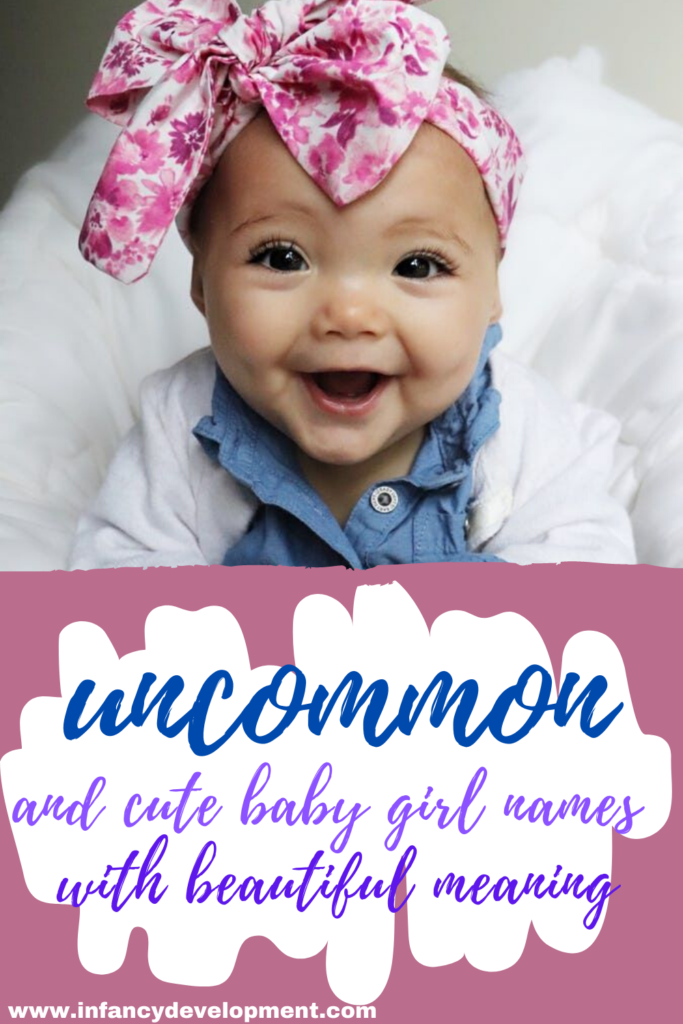 Unique baby girl names with a beautiful meaning